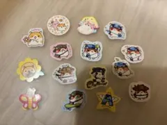 【希少】平成フレークシール　ハムちゃん　お裾分け3