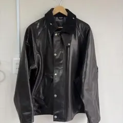 REAL SIMONS TRANSPORT レザージャケット 短丈 Lサイズ
