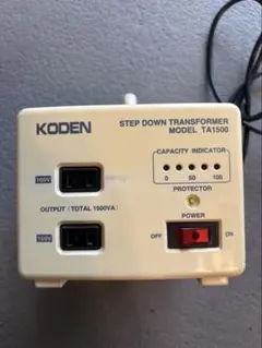 日章工業 SP-1500 変圧器 電圧ダウン トランスフォーマ トランス 電源