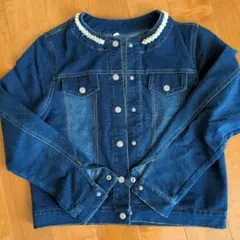 ジャケット パール装飾付き160