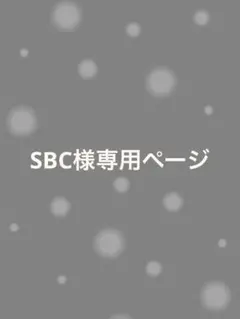 SBC様専用ページ