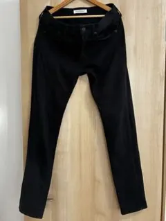 GU メンズ　ブラック　スキニーパンツ　30