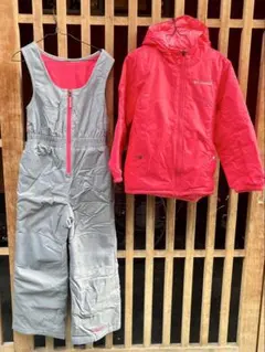 美品☆Columbiaコロンビア　子ども用スキーウェアセットXS 120cm