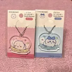 ちいかわ・ハチワレ　アクリルキーホルダー2点セット
