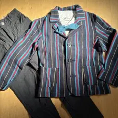 ストライプスーツセット　120cm