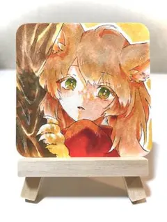 オリジナル手描きイラスト 獣人少女