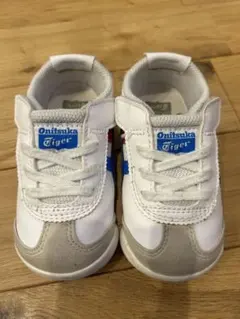 Onitsuka Tiger ベビーキッズスニーカー ホワイト/ブルー/レッド