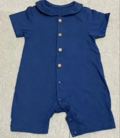 UNIQLO ベビー ロンパース 60cm ネイビー