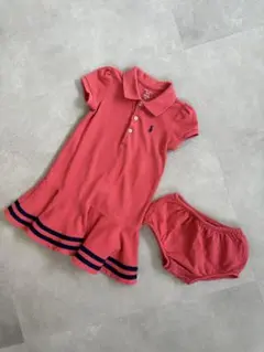 ラルフローレンRalph Lauren半袖ポロシャツ ワンピース　85cm