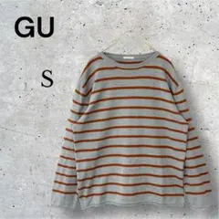 ジーユー ボーダーニット シンプル カジュアル 長袖 オシャレ