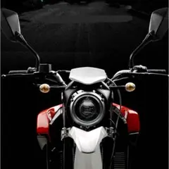 送料無料#新品#バイクミラー 8mm 角型 左右セット 汎用ミラー 凸面鏡のサムネイル