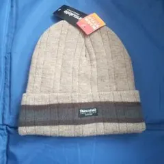 新品　未使用 3M Thinsulate ニット帽 ベージュ スノボー スキーのサムネイル