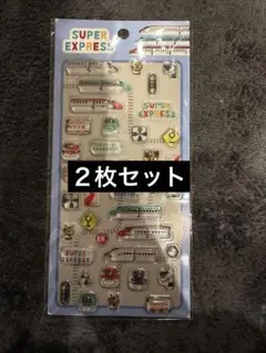 SUPER EXPRESS ステッカーセット　２枚セット