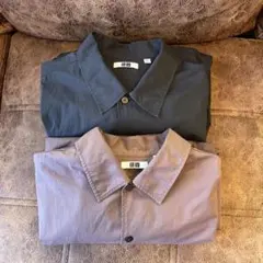 sizeXL UNIQLO U 24ss オープンカラー シャツ ユーティリティ