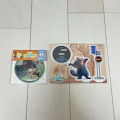 ズートピア2 happyくじ ニブルズ G賞 アクスタ I賞 缶ミラー