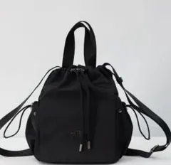 韓国限定 ノースフェイスBONNEY バケットバッグ ミニ ブラック