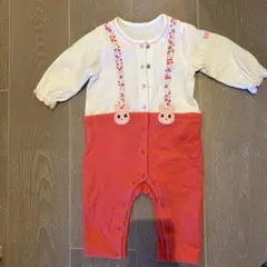 Hot biscuits うさぎモチーフロンパース 70