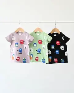 CHEEK ROOM おばけ忍者Tシャツ　 460102のサムネイル