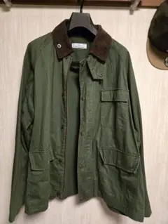 AGED BELL コーデュロイ襟 ミリタリージャケット