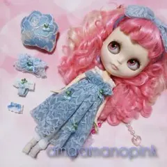 580 アイシードール アウトフィット7点セット(深海チェリー)白