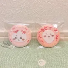 ちいかわ ★ 刺繍缶バッジビスケット2/ちいかわ ②種