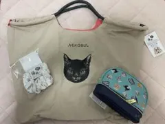 ⭕️お得❗️ 猫部　フェリッシモ　フェリッシモ猫部　トートバッグ　ポーチ　シュシュ