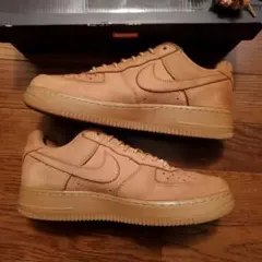 【まえがみ様専用】SupremeNikeAirForce1LowFlax/W