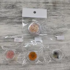 新品　Bonnail シャレドワ　ネイルパーツ 押し花 ドライフラワー4種セットのサムネイル