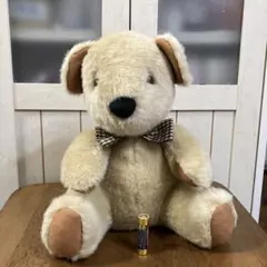 ヴィンテージドール アンティーク ぬいぐるみ 犬 ドッグ - メルカリ