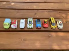 【トミカ】キャラクターカー　8台セット