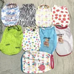 犬用夏服まとめ売り　３号9枚セット　小型犬用服 ※内容修正しております