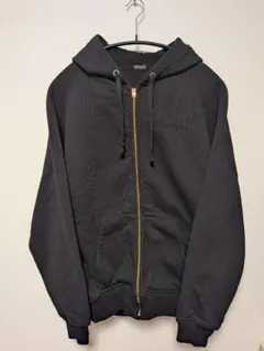 COMOLI 25AW コットン裏毛 ジップパーカー