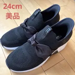 スケッチャーズSKECHERS スリップインズ　MARK NASON リボン　黒