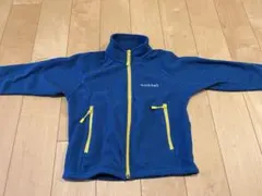 mont-bell フリースジャケット 青 100cm~