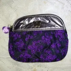 未使用　アナ・スイ化粧ポーチ　ミラー付き❤️