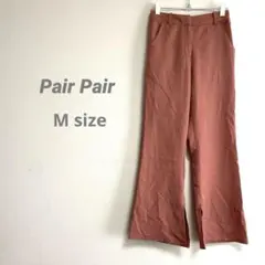 ペアペア レディース スリットフレアパンツ M ピンクのサムネイル