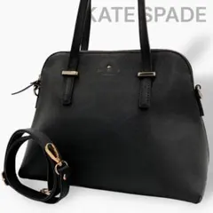 【美品】ケイトスペード　2way　ショルダーバッグ　斜め掛け　ブラック