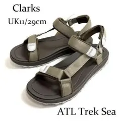 新品 クラークス ATLトレックシー サンダル 定価17600円 カーキ29cmのサムネイル