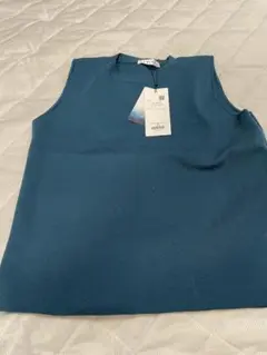 CYNICAL ノースリーブ ニット ブルー 新品