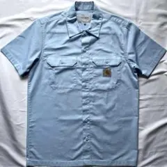 carhartt wip ワークシャツ ライトブルー S 美品のサムネイル