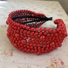 ゴージャスパールカチューシャ