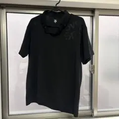 DESCENTE 半袖ポロシャツ ブラック Lサイズ