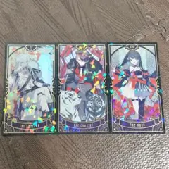 【イブラヒム・加賀美ハヤト・月ノ美兎】にじさんじ　タロットカード　レア