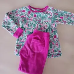 フリース柄入りパジャマセット（100cm~）