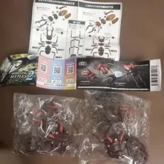 MODELING BEETLES 2nd ノコギリクワガタ(レッド)2つセット