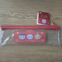 ちいかわ ハチワレ　うさぎ　ビニールペンポーチ