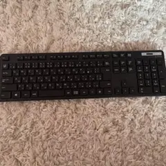 ELECOM ワイヤレスキーボード TK-FDM11OT
