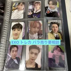 EXO トレカ シウミン ベッキョン チャニョル ギョンス カイ レイ