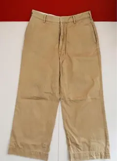 USネイビー海軍実物SESSLER MFG CO コットンチノトラウザーズW32