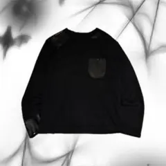 00s archive y2k milkboy leather sweat